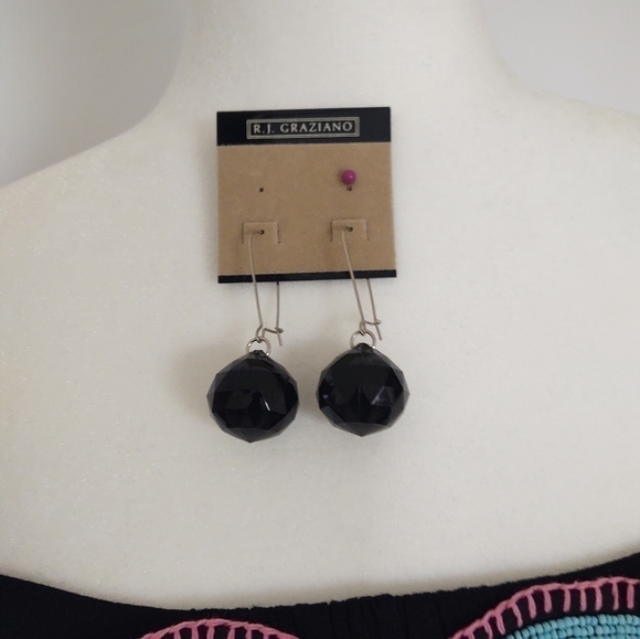 Black maxi dress with beading from t- bag's - Picture 3 of 9